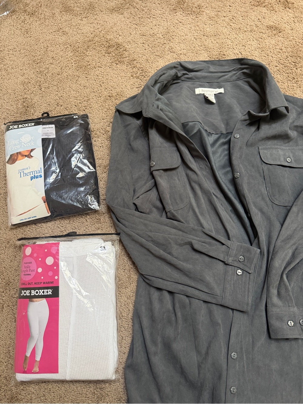 Roamans and Joe boxer 3x bundle